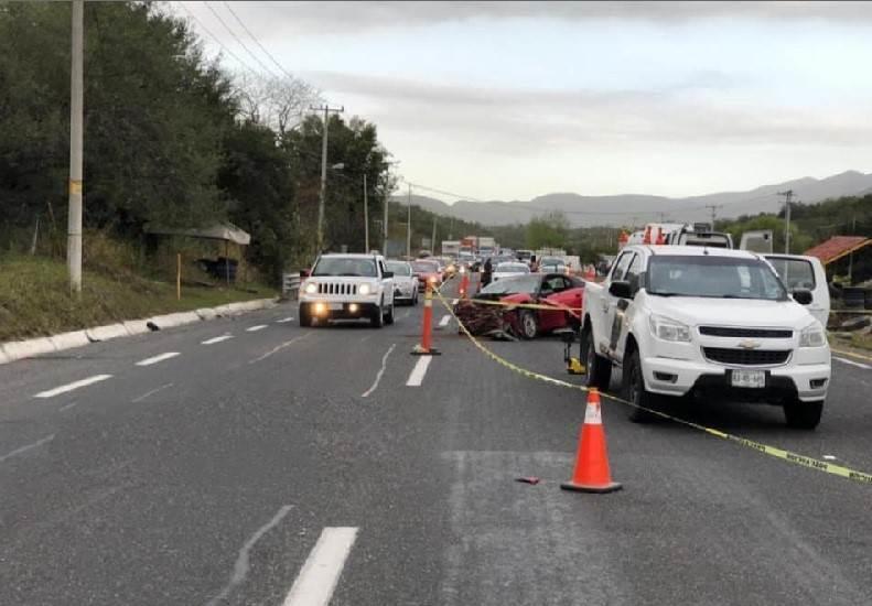 Muere Hombre En Choque En Allende NL