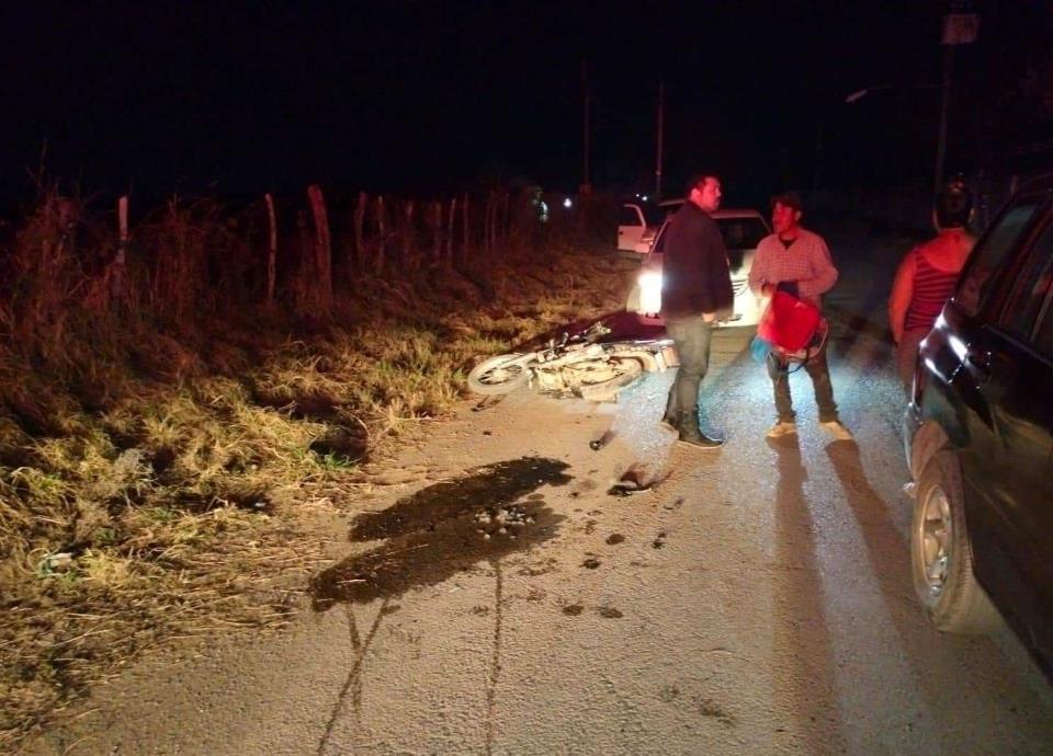 Estrella Moto Contra Camioneta