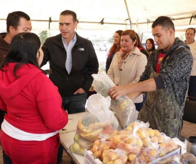 Sigue el éxito del “Mercado Social” en Juárez
