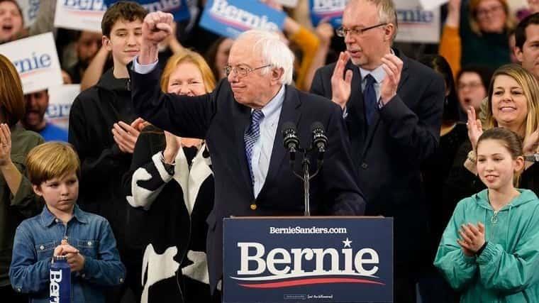 Lidera Sanders en las primarias demócratas de New Hampshire