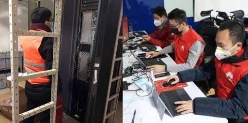 Hospital en Wuhan utiliza tecnología de Huawei