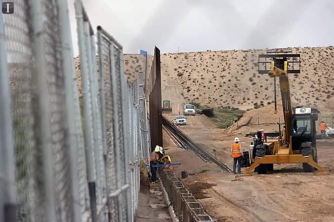Muro de la frontera “va muy bien”: Trump