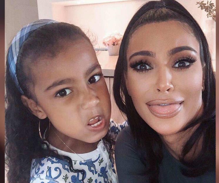 Kim Kardashian debuta en TikTok con su hija North