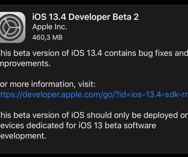 Libera Apple segunda beta