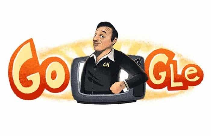 Roberto Gómez Bolaños recibe tributo de Google