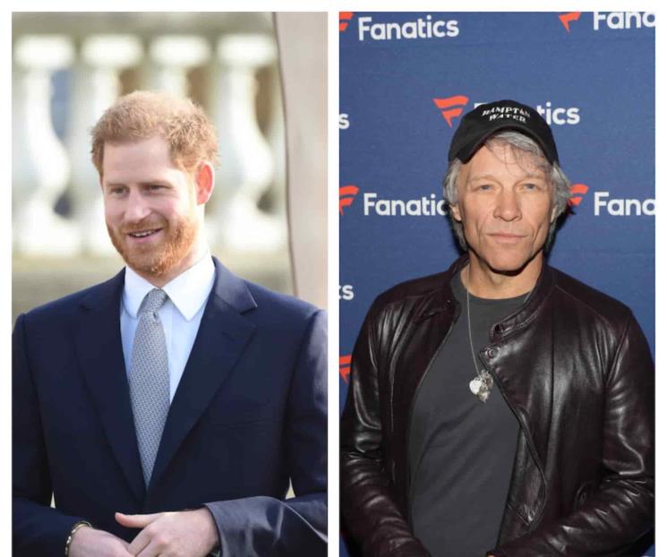 Príncipe Harry grabará canción con Jon Bon Jovi