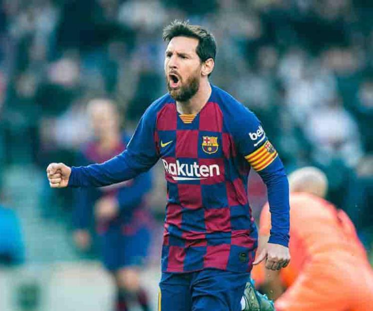 Cuatro de Messi y Barza es líder