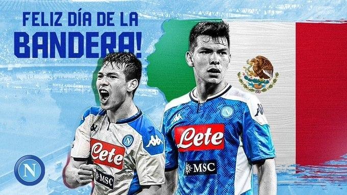 Futbol europeo felicita a México por el Día de la Bandera