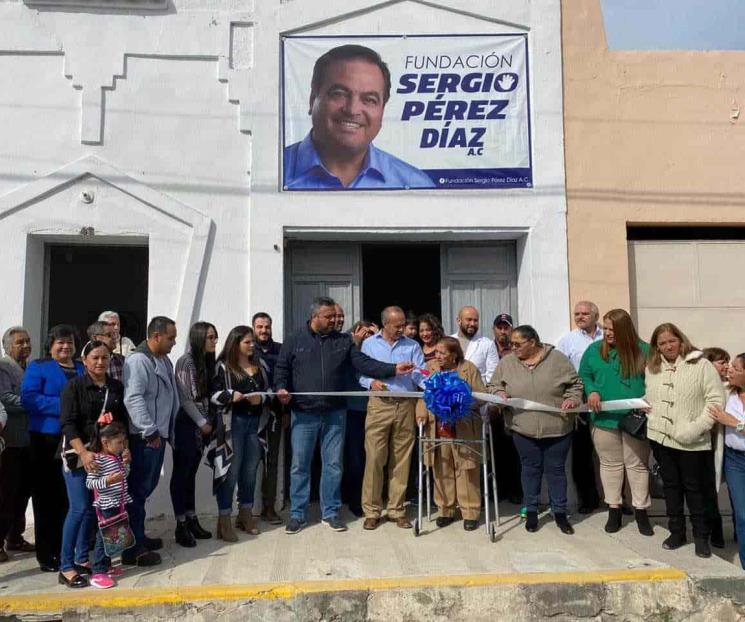 Inauguran instalaciones de Fundación Sergio Pérez