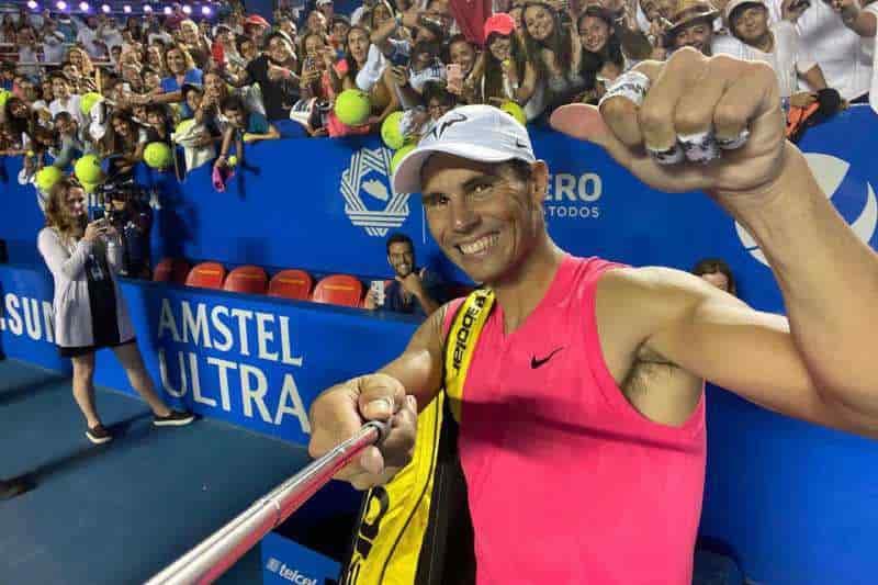 Rafael Nadal se estrena con triunfo