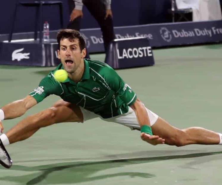 Djokovic salva tres match points y avanza a final en Dubái