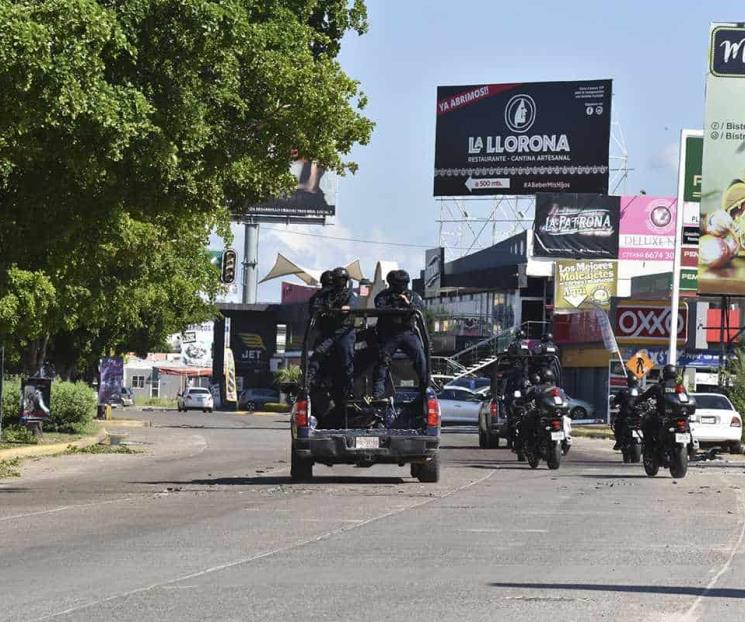Refuerzan seguridad en Culiacán