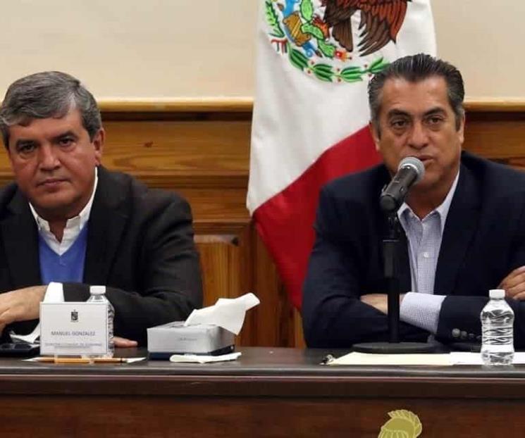 Contemplan destitución del Bronco y Manuel González
