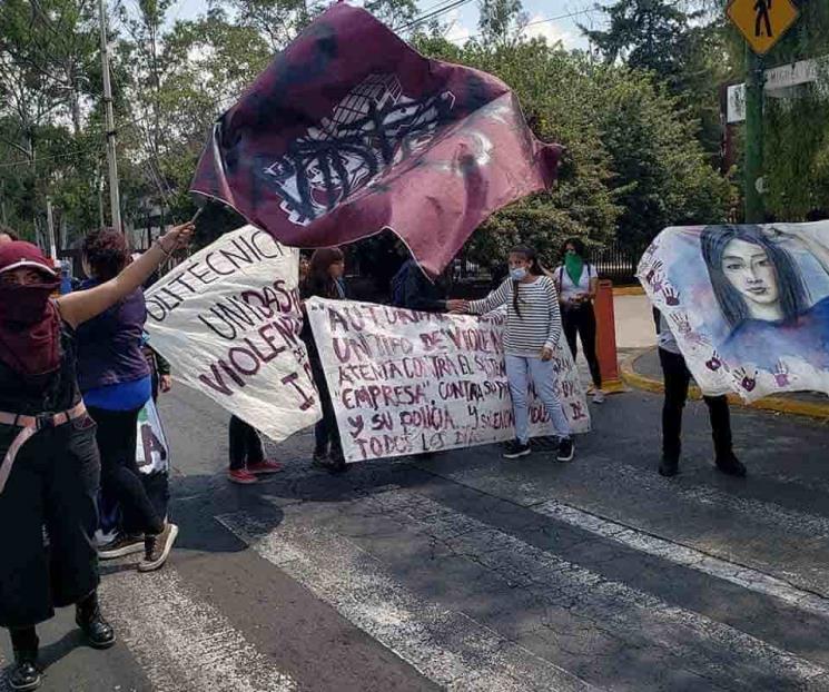 Protestan por violencia alumnas de IPN e ITAM