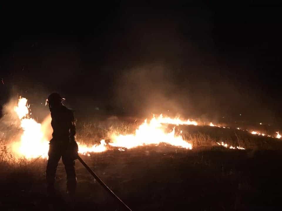 El impresionante incendio arrasó con varias hectáreas