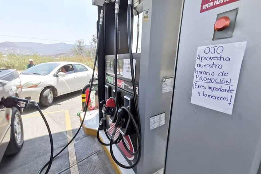 Oferta Vera Carrizal gasolina a 16 pesos litro
