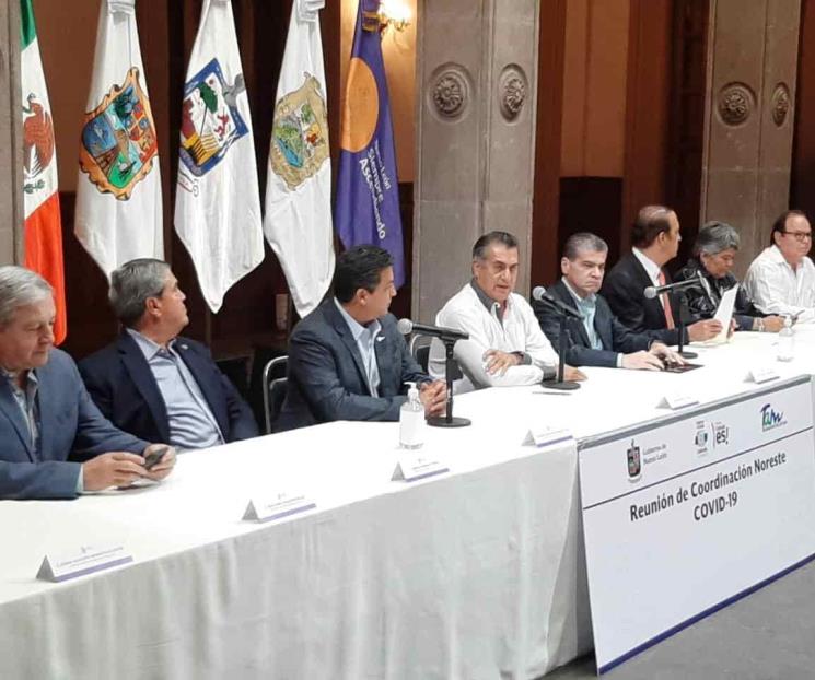 Implementarán NL, Coahuila y Tamaulipas cerco sanitario