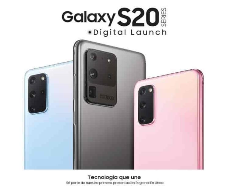 Unete al lanzamiento Samsung Digital 2020