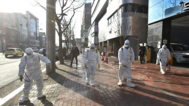 Corea del Sur reporta un total de 9.478 infectados