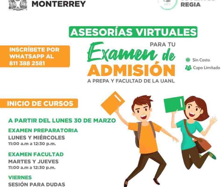 Brindará Monterrey asesorías en línea