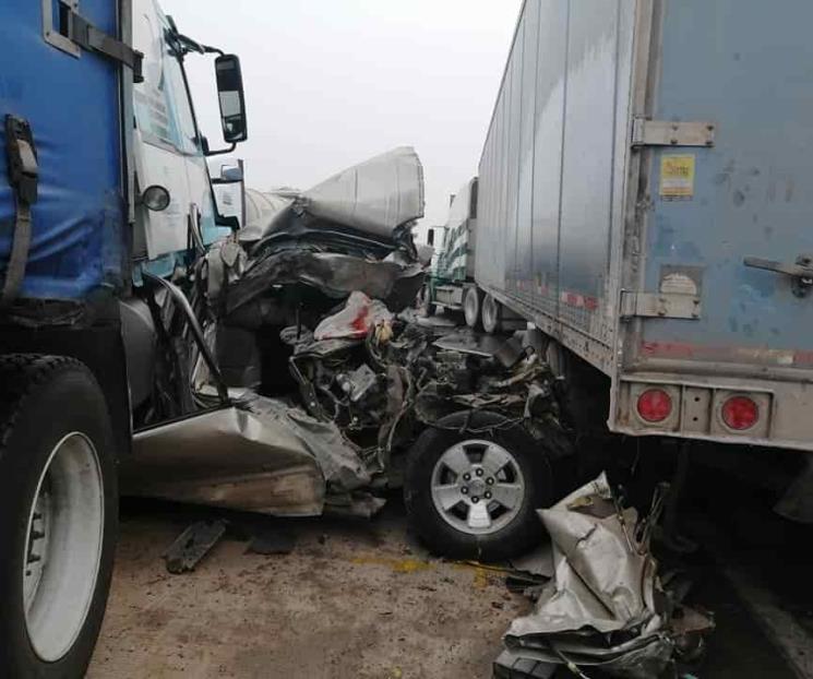 Carambola deja 2 muertos en Autopista Mty- Saltillo