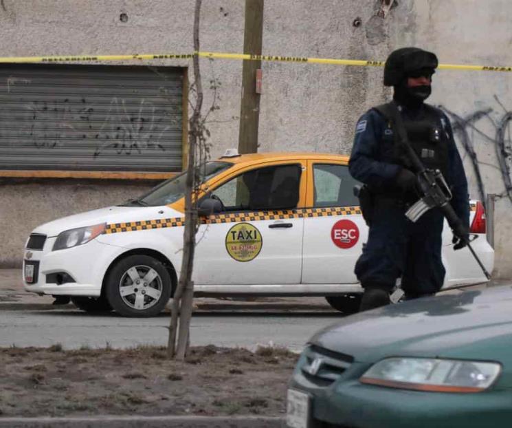 Asesinan a taxista en Escobedo