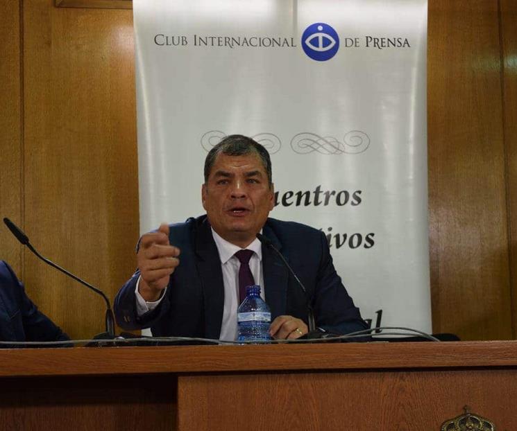 Sentencian a Correa a ocho años de cárcel por corrupción