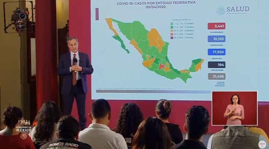 Sube a 194 número de muertos por coronavirus en México