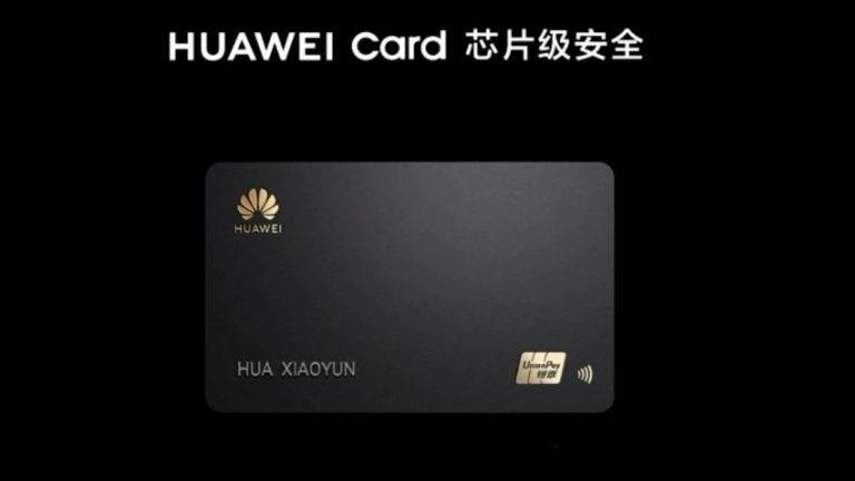 Huawei ya tiene su propia tarjeta de crédito
