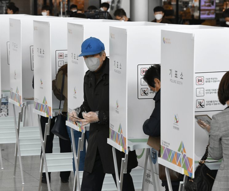 Corea del Sur registra participación electoral récord