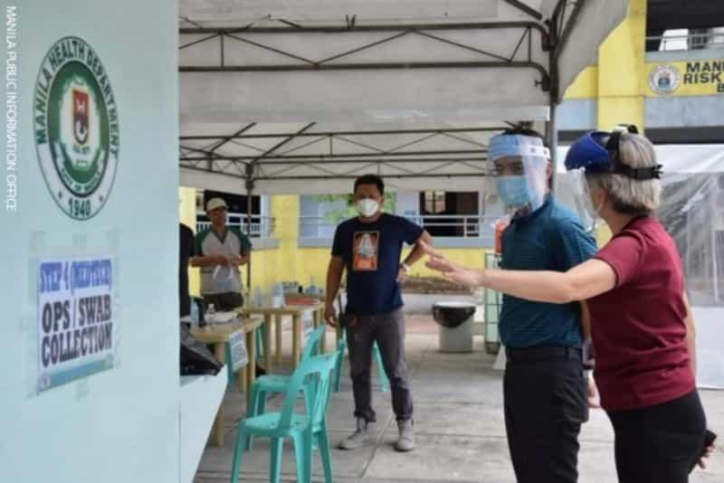 Manila realiza pruebas masivas de coronavirus