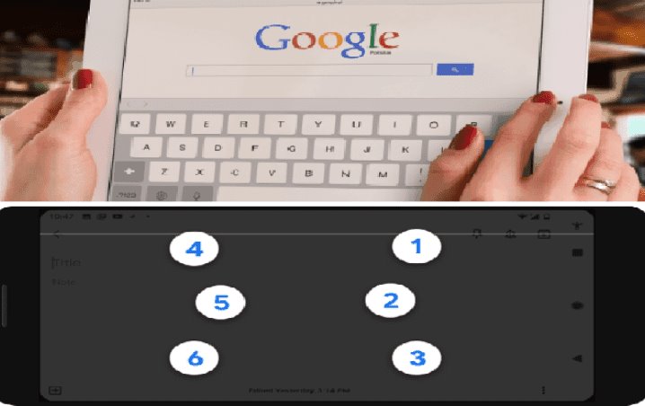 Google permite escribir en Braille con cualquier dispositivo
