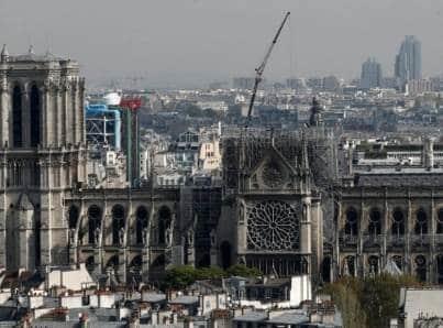 A un año del incendio en Notre Dame, el rescate en pausa