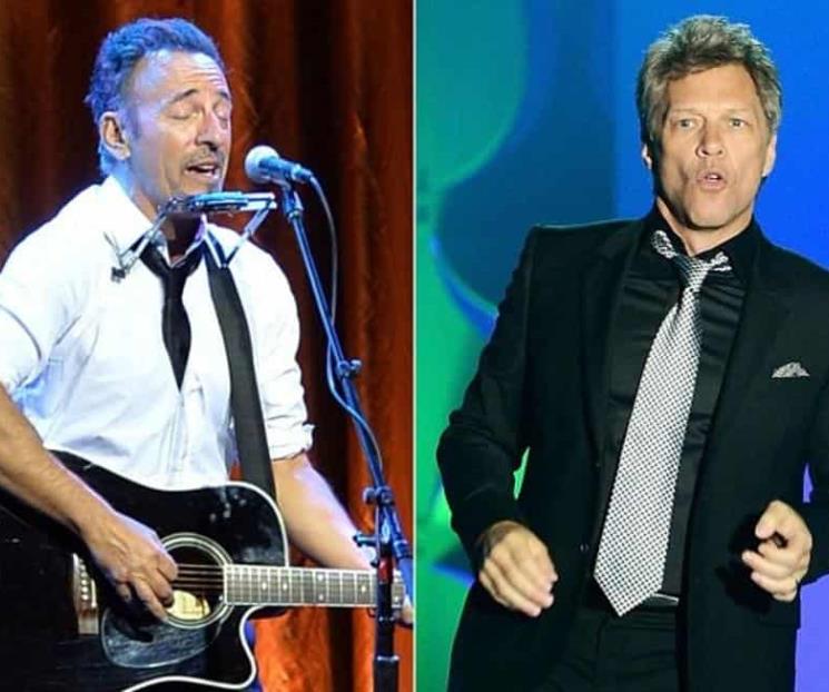 Springsteen y Bon Jovi se unen para recaudar fondos