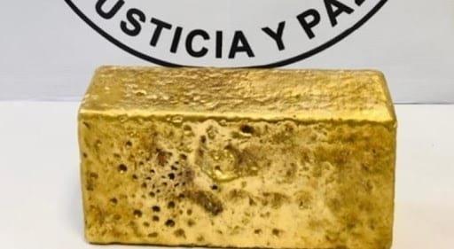 Asegura GN lingote de oro en aeropuerto de Cd. Juárez