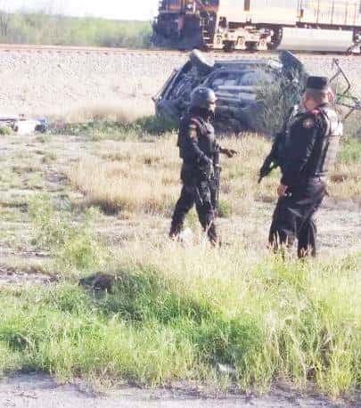 Mata el tren a 3 policías en Anáhuac