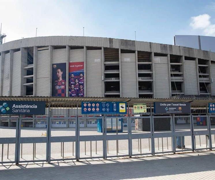 Ayudará Camp Nou para tratar de erradicar el COVID-19