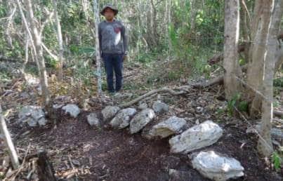 Localizan una aldea maya en Mahahual, Quintana Roo