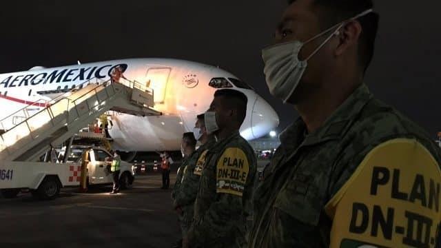 Sexto vuelo de Shanghái con insumos médicos para México