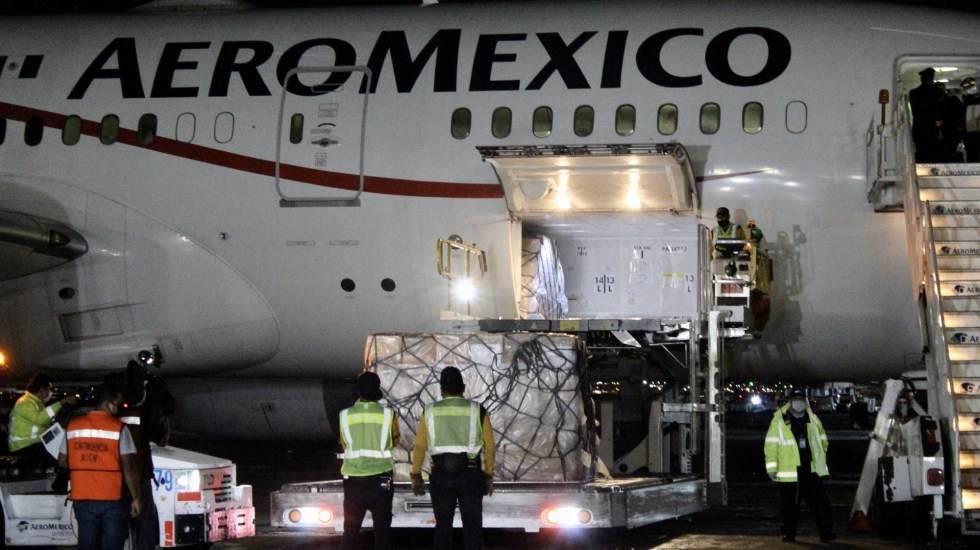 Llega a México séptimo cargamento con insumos médicos