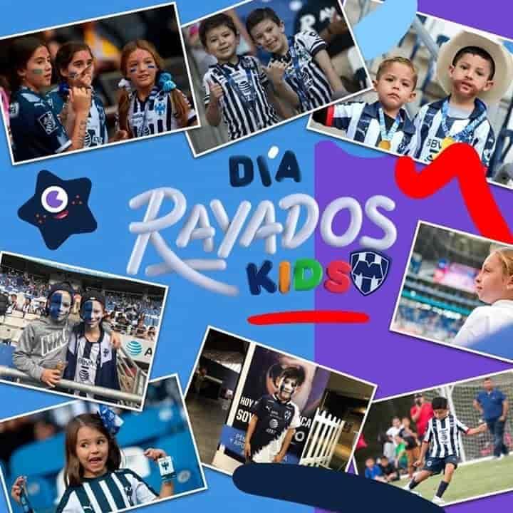 Rayados conmemora Día del Niño con fotos de sus jugadores