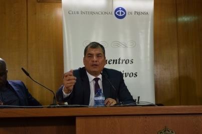 No van a permitir que regrese y Moreno es un traidor: Correa