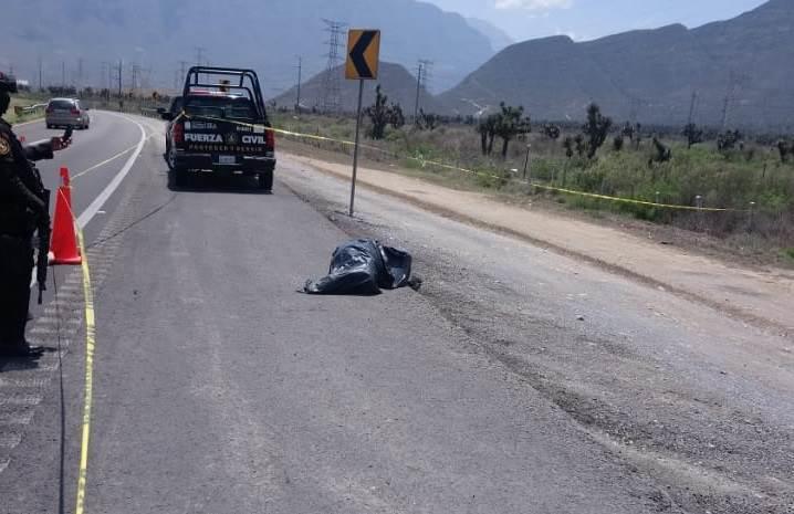 Encuentran cadáver de mujer en bolsas en García NL