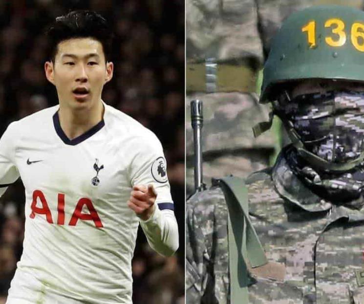 Futbolista del Tottenham cumple con servicio militar