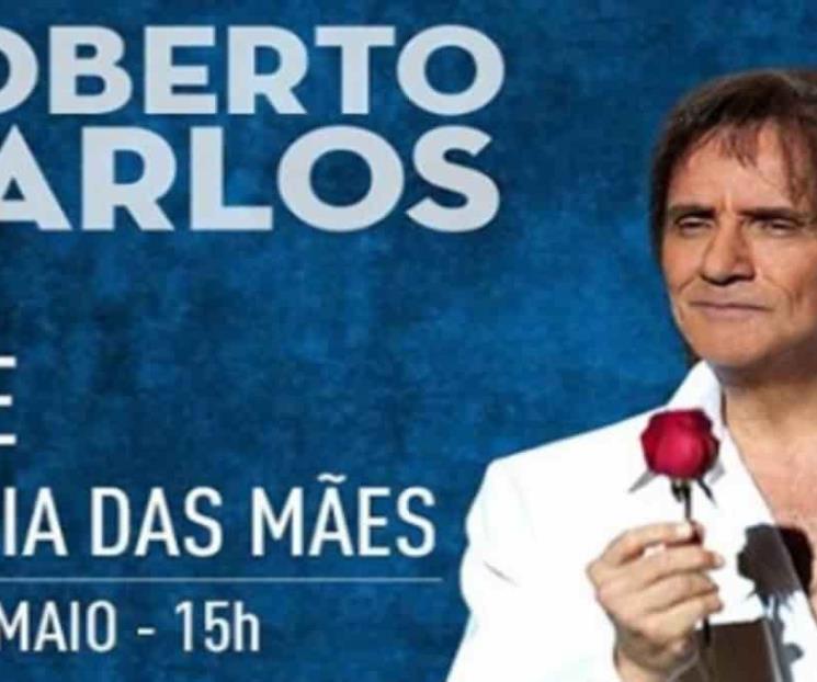Roberto Carlos ofrece concierto para las madres