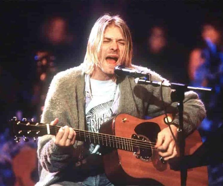 Subastarán guitarra de Kurt Cobain