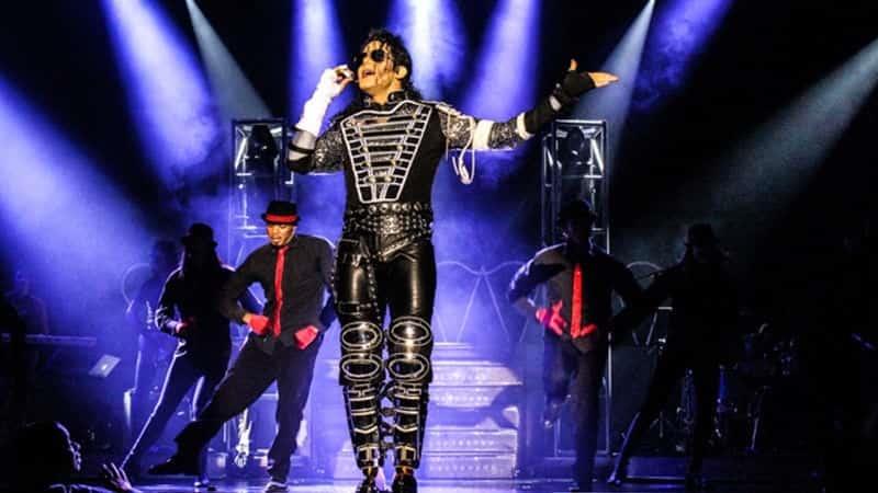 Postergan musical de Michael Jackson