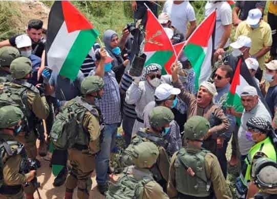 Reprime Israel a palestinos en protestas contra anexión