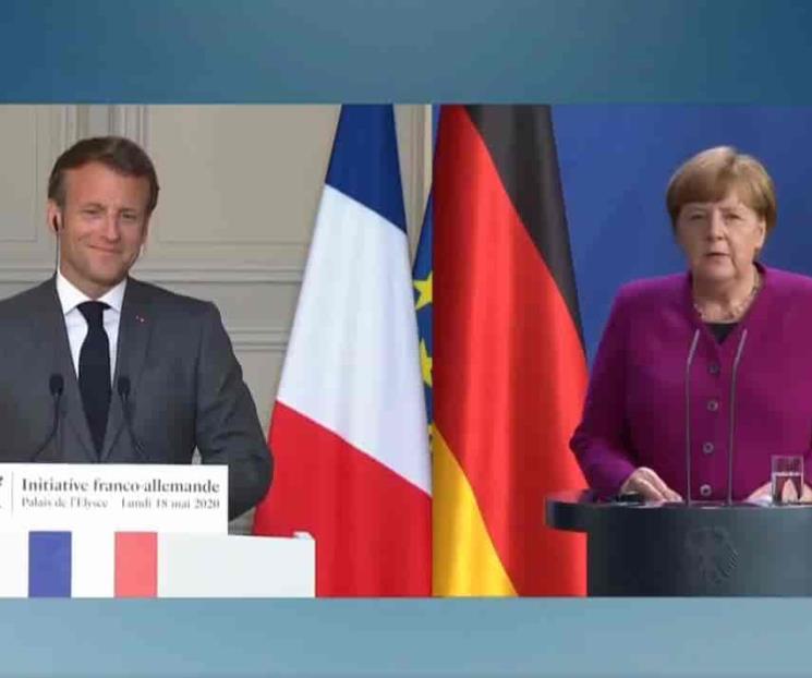 Merkel y Macron anuncian fondos de recuperación