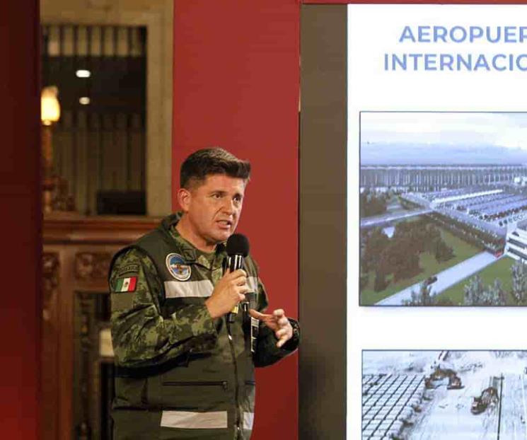 Avanza construcción del aeropuerto Felipe Ángeles en 18.1%